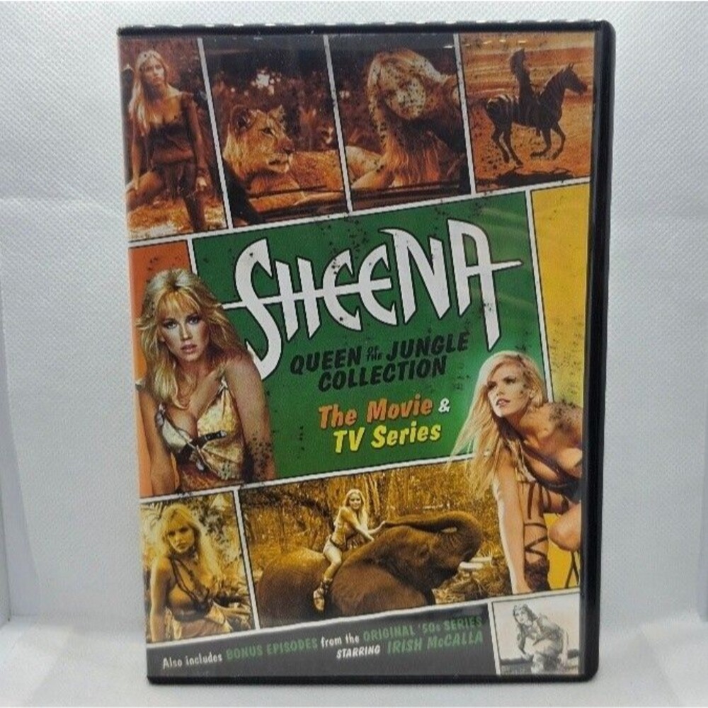 Sheena: Queen of the Jungle Collection (DVD) 6‑Disc Set Movie & TV Series OOP